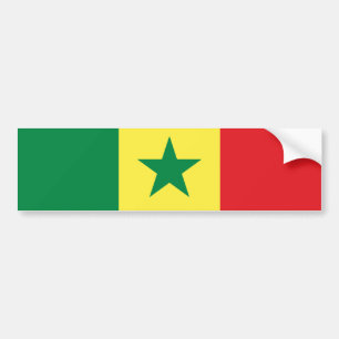 Adesivo Para Carro Bandeira do Senegal