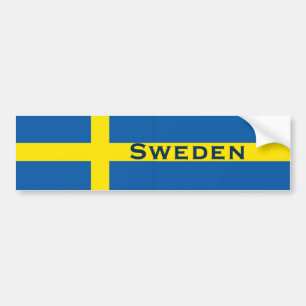 Adesivo Para Carro Bandeira do sueco da suecia
