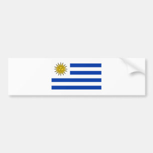 Adesivo Para Carro Bandeira do Uruguai