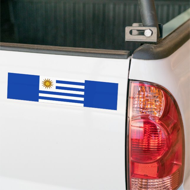 Adesivo Para Carro Bandeira do Uruguai (No caminhão)