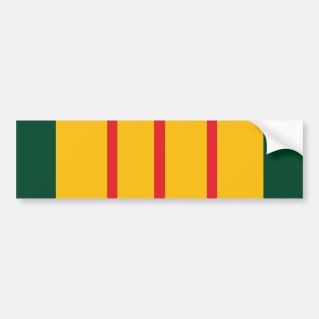 Adesivo Para Carro Bandeira do veterano de Vietnam (Frente)