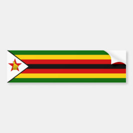Adesivo Para Carro Bandeira do Zimbabué