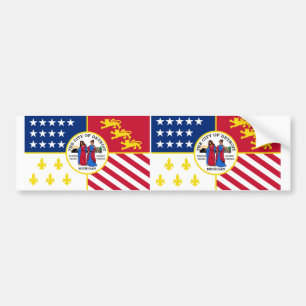 Adesivo Para Carro Bandeira DOIS Detroit