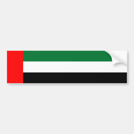 Adesivo Para Carro Bandeira dos Emirados Árabes Unidos
