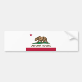 Adesivo Para Carro Bandeira Estadual da Califórnia