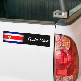 Adesivo Para Carro Bandeira Estilizada da Costa Rica
