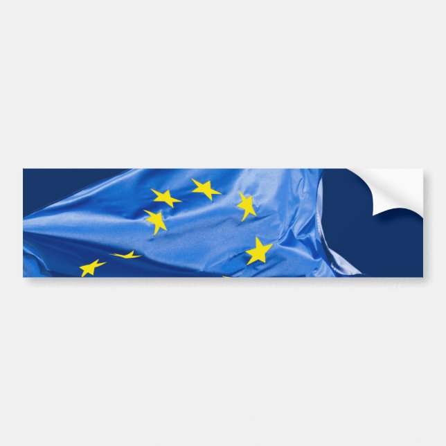 Adesivo Para Carro bandeira europeia (Frente)