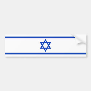 Adesivo Para Carro Bandeira israelita