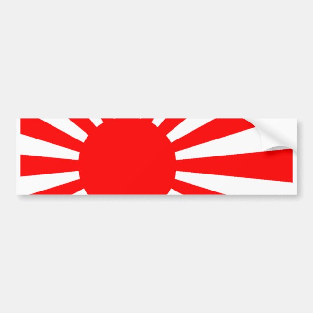 Adesivo Para Carro Bandeira japonesa (Frente)