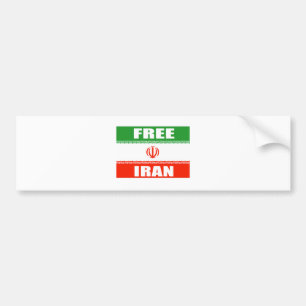 Adesivo Para Carro Bandeira LIVRE de IRÃ