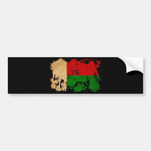 Adesivo Para Carro Bandeira Madagáscar