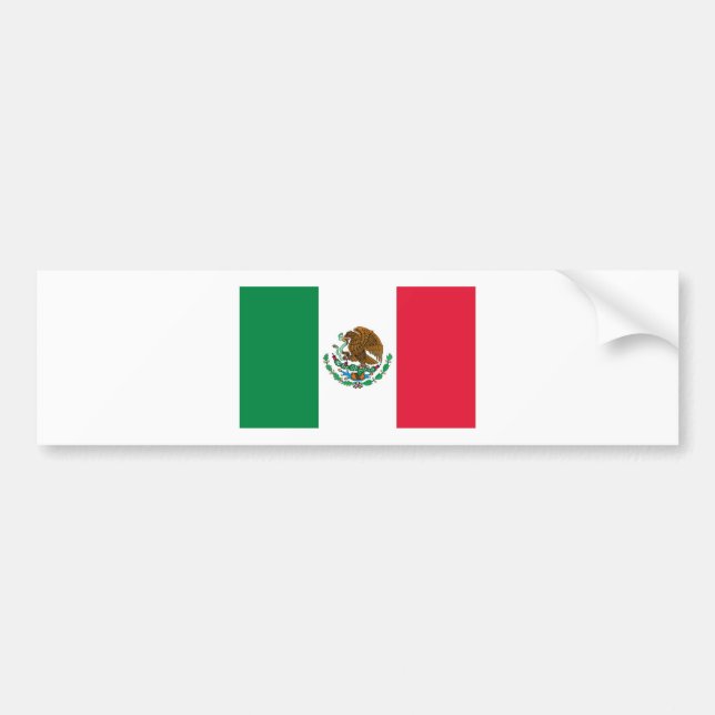 Adesivo Para Carro Bandeira mexicana (Frente)