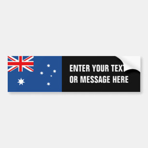 Adesivo Para Carro Bandeira Nacional Australiana
