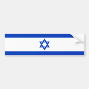 Adesivo Para Carro Bandeira nacional de Israel - versão autêntica