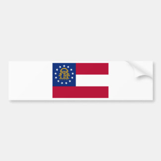 Adesivo Para Carro Bandeira Oficial da Geórgia