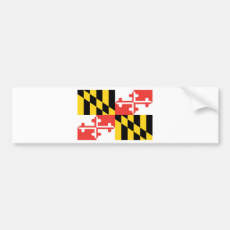 Adesivo Para Carro Bandeira Oficial de Maryland