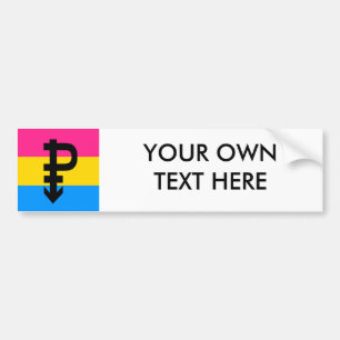 Adesivo Para Carro Bandeira Pansexual