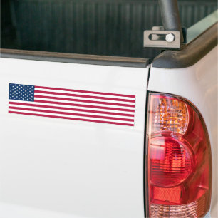 Adesivo Para Carro bandeira retangular dos Estados Unidos da América