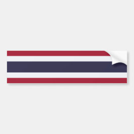 Adesivo Para Carro Bandeira Tailandesa (Tailândia)