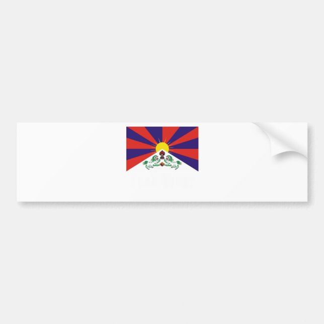 ADESIVO PARA CARRO BANDEIRA TIBETANA (Frente)