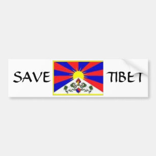 Adesivo Para Carro bandeira tibetana, ECONOMIAS, TIBET
