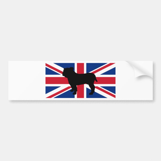 Adesivo Para Carro bandeira United_Kingdom.png da silhueta do (Frente)