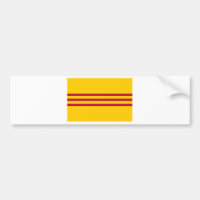 Bandeira vietnamiana sul - đỏ do sọc dos