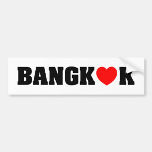 ADESIVO PARA CARRO BANGKOK LOVE