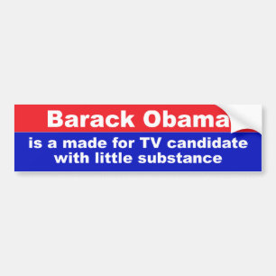 Adesivo Para Carro Barack Obama ABUNDANTE