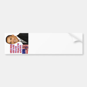 Adesivo Para Carro Barack Obama, De Volta Para Trás_