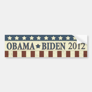 Adesivo Para Carro Barack Obama Joe Biden 2012