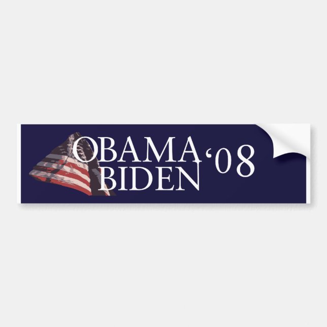 Adesivo Para Carro Barack Obama Joe Biden (Obiden) (Frente)