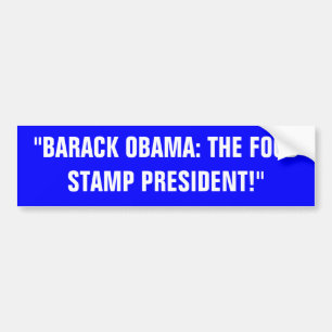 ADESIVO PARA CARRO "BARACK OBAMA:  O PRESIDENTE DO CUPÃO DE