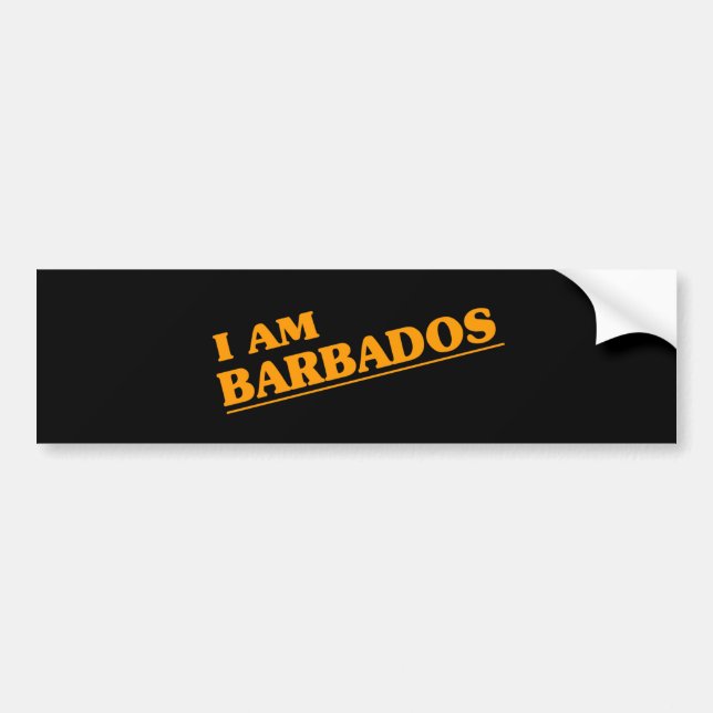 ADESIVO PARA CARRO BARBADOS (Frente)