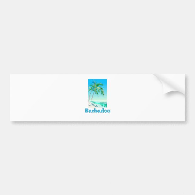 Adesivo Para Carro Barbados (Frente)