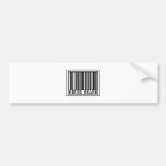Adesivo Para Carro Barcode Cheer Coach