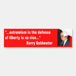 Adesivo Para Carro Barry_Goldwater no extremismo em defesa da