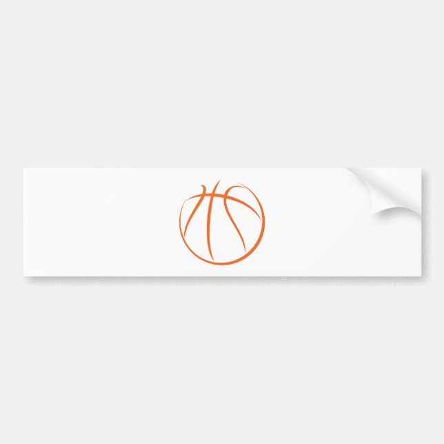 Adesivo Para Carro Basquetebol (Frente)