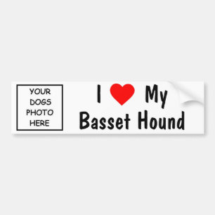 Adesivo Para Carro Basset Hound