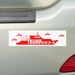 Adesivo Para Carro Bata TRUMP 2024