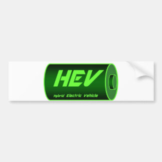 Adesivo Para Carro Bateria verde de HEV