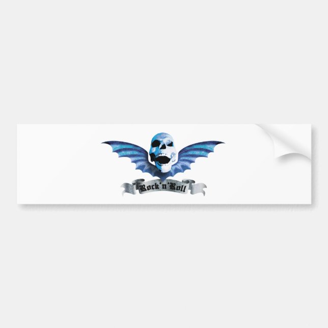 Adesivo Para Carro Batskull c (Frente)