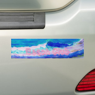 Adesivo Para Carro Beach Club