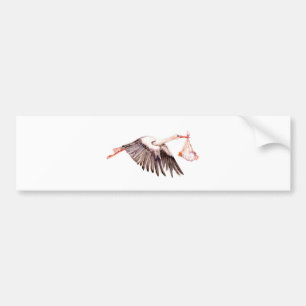 Adesivo Para Carro Bebê na Stork