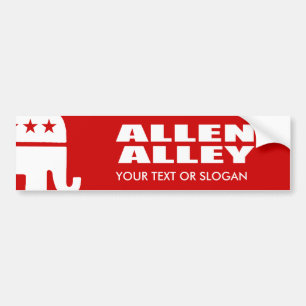 ADESIVO PARA CARRO BECO DE ALLEN PARA O GOVERNADOR