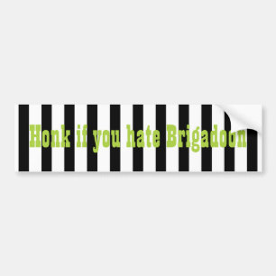 Adesivo Para Carro Beetlesumo Honk para Brigadoon Bumper Sticker