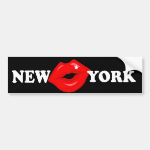 Adesivo Para Carro Beijo de Nova York
