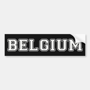 Adesivo Para Carro Bélgica
