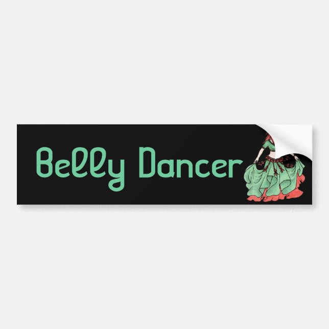 Adesivo Para Carro Belly Dancer Fritzie (Frente)