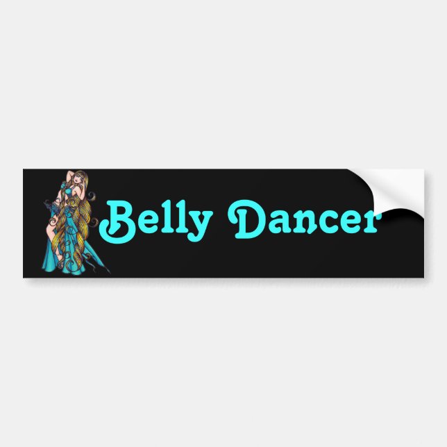Adesivo Para Carro Belly Dancer Sticker (Frente)